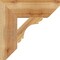 Ekena Millwork Olympic Slat Rough Sawn Bracket, Western Red Cedar, 4"W x 14"D x 14"H BKT04X14X14OLY06RWR - alternate 4